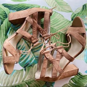 Faux Suede Strappy Heel - Circus By Sam Edelman